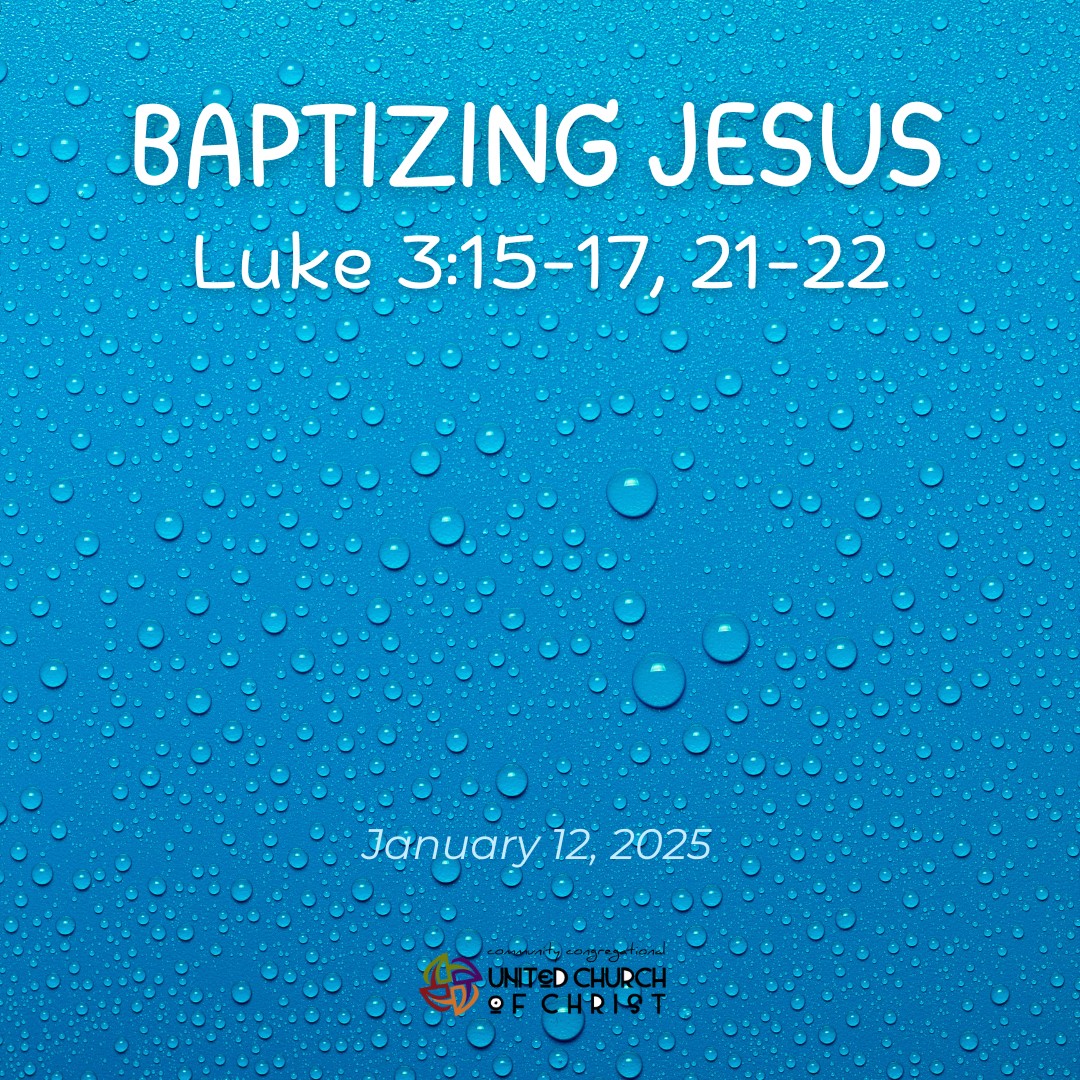 Baptizing Jesus