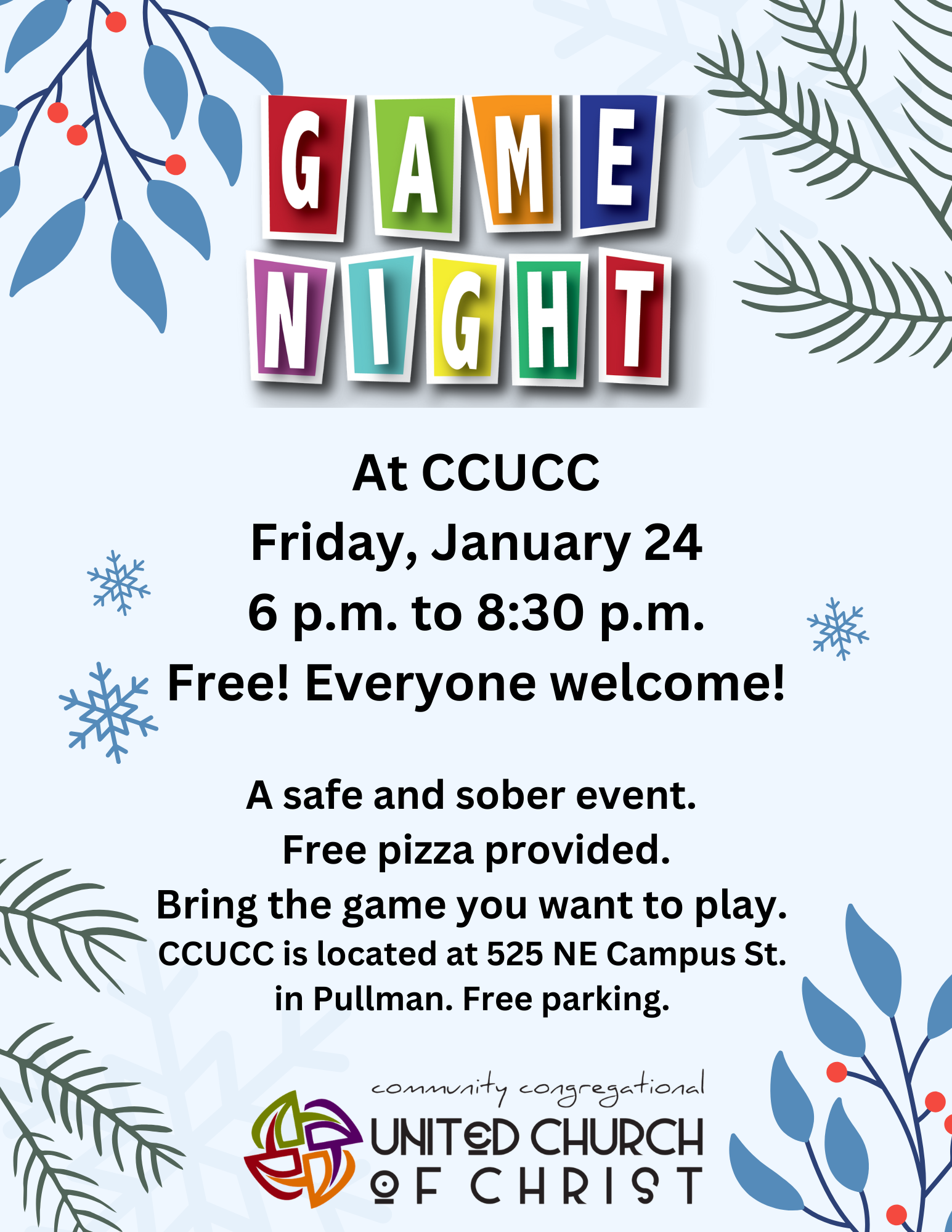 Game Night at CCUCC